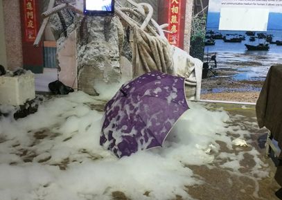 行为艺术：六月飞雪