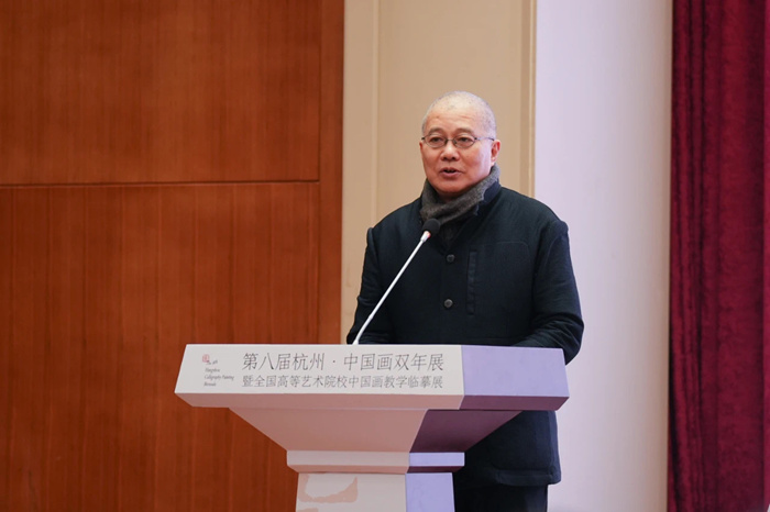 第八届杭州·中国画双年展开幕 “稽古振今”构建时空对话