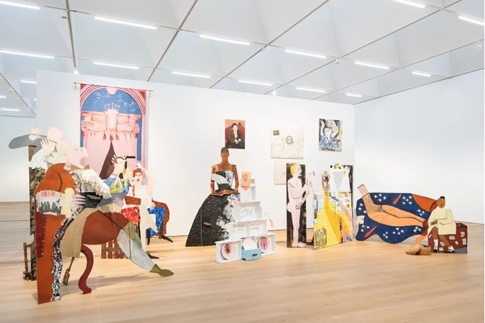 “卢贝娜·希米德”个展登陆UCCA,多维绘画展示非裔之声