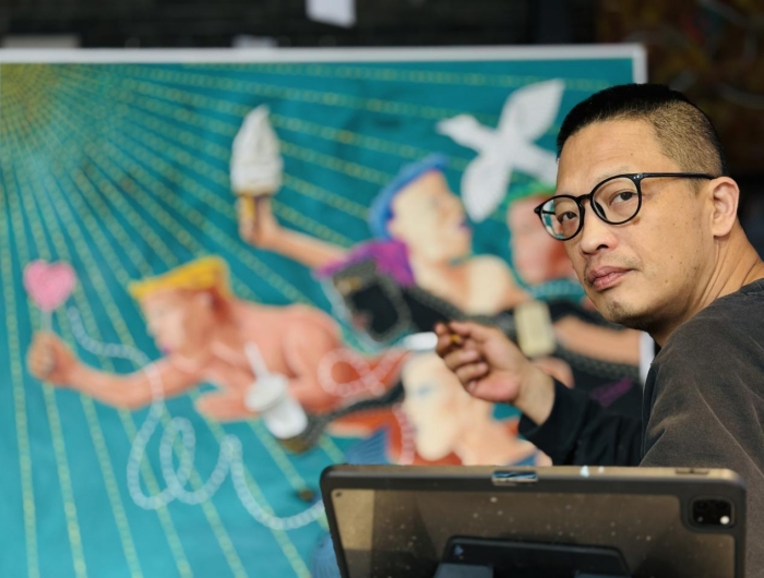 陈雷:老僧入定,心花盛开