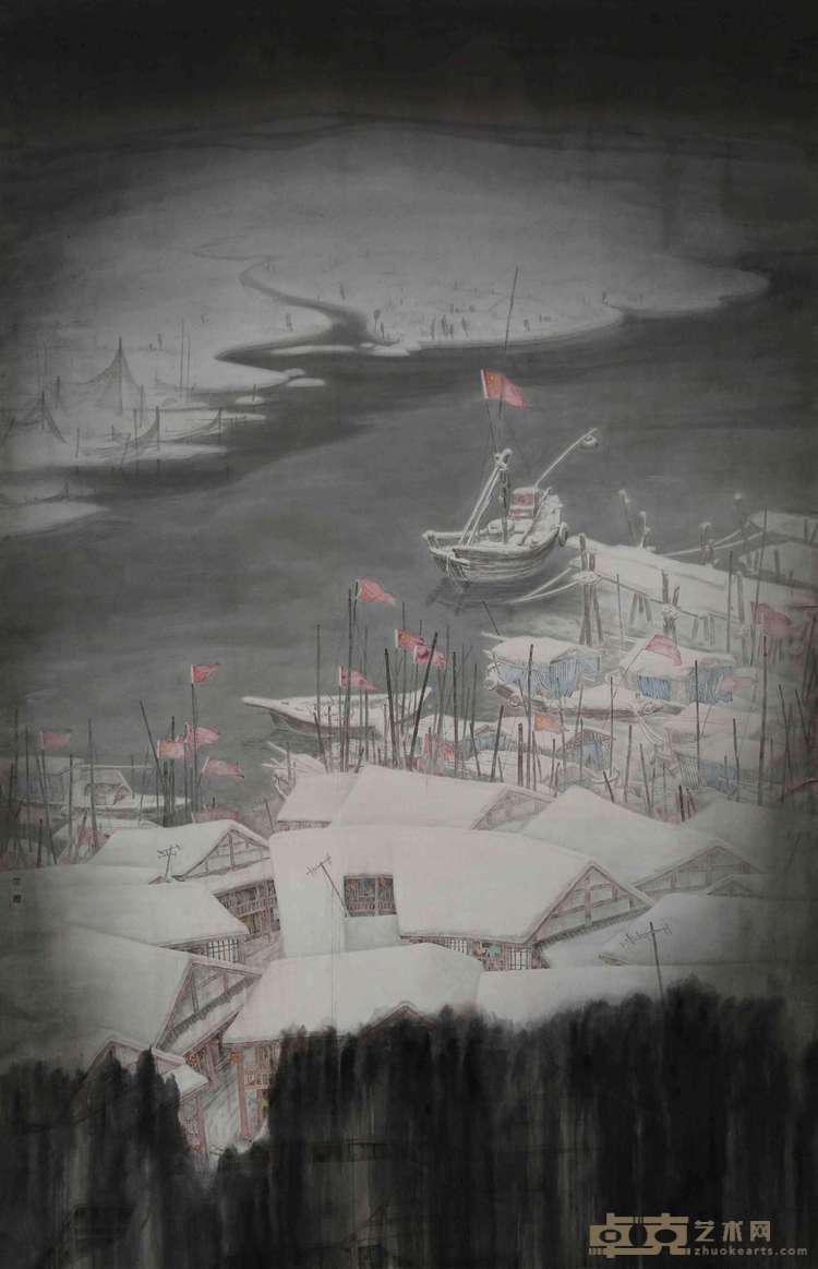 从工写两极到时空叠印:宁亦绅水墨艺术的解域化探索