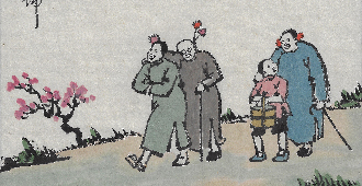 去北京画院美术馆与丰子恺共赴一场“清凉”之旅