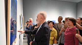 庆祝中意建交55周年 意大利当代艺术展在常州美术馆开幕