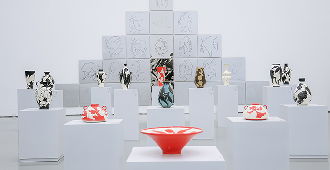 “心向天宇——刘巨德艺术作品展”在今日美术馆开幕