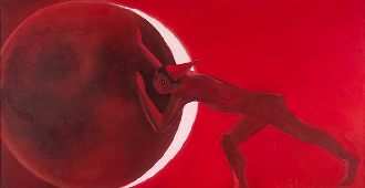 季海洋个展《偷月亮的人》：照见艺术的纯粹与真实