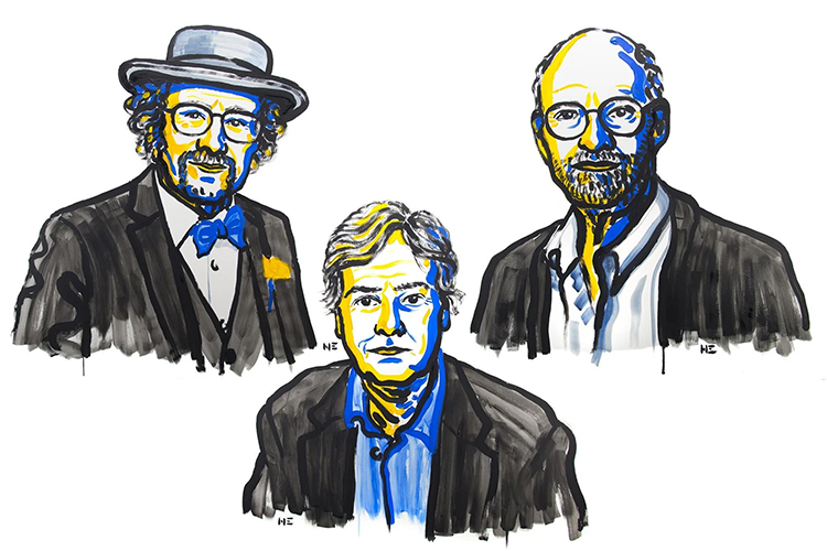 诺贝尔奖的肖像谁画的?