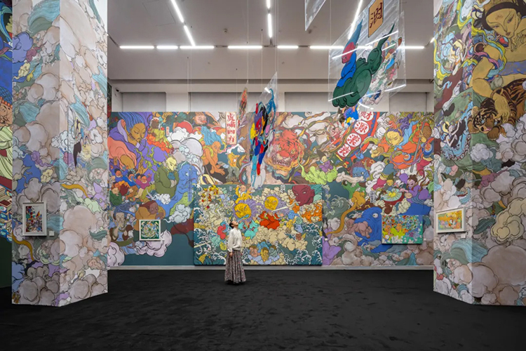 万物皆可神：文那大型个展亮相成都