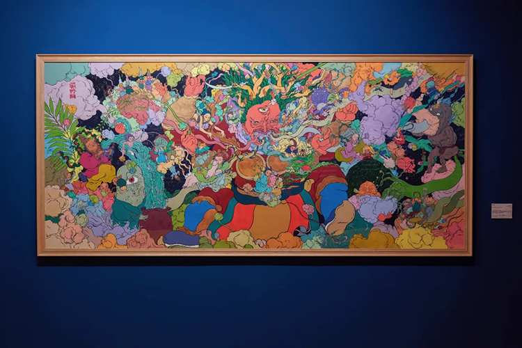 万物皆可神：文那大型个展亮相成都