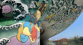 万物皆可神：文那大型个展亮相成都