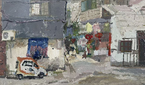 “热爱生活 记入岁月——廖正定油画风景写生作品展”京师美术馆开幕